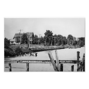Near Marine City Louis Pesha Vintage Photo Print