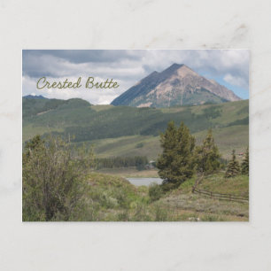 Near Peanut Lake, Crested Butte, CO Postcard