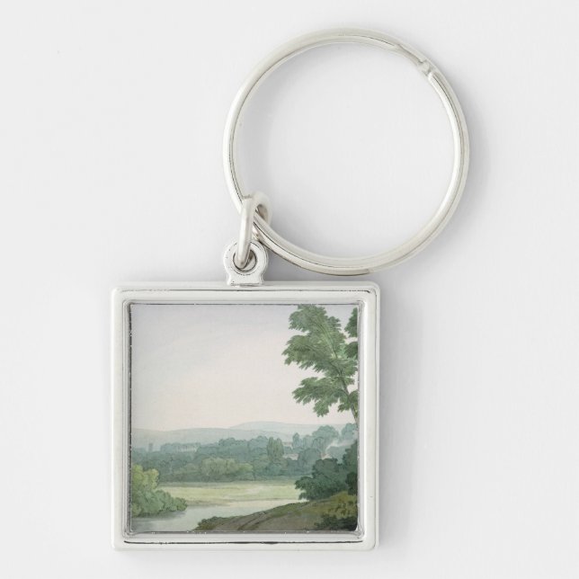 Near Washfield, Devon Keychain (Front)