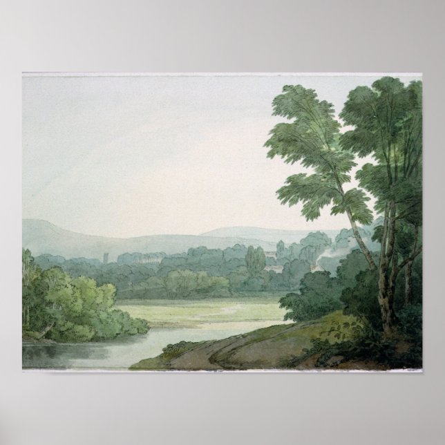 Near Washfield, Devon Poster (Front)