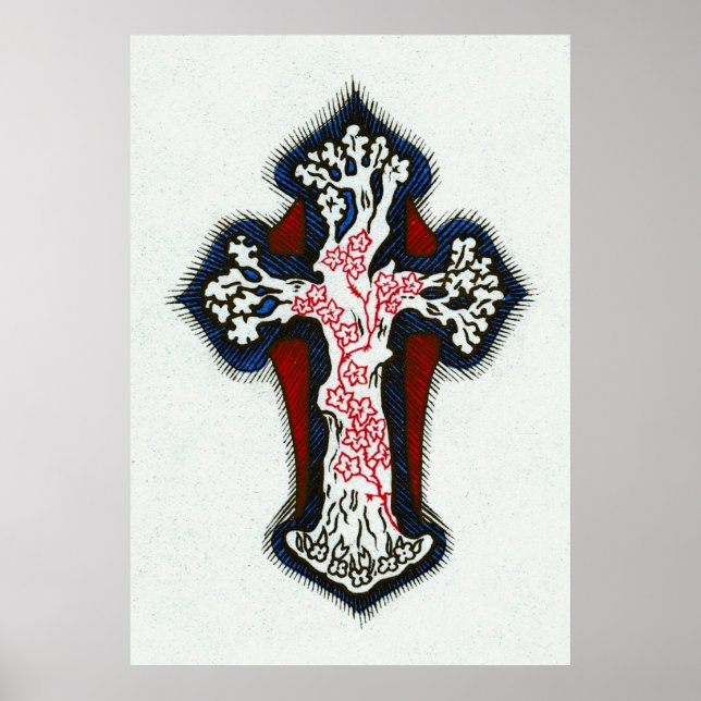 Nearer my God to Thee Cross Poster (Front)