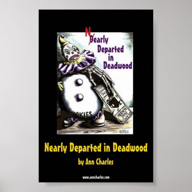 Nearly Departed Deadwood clown poster Ann Charles (Front)