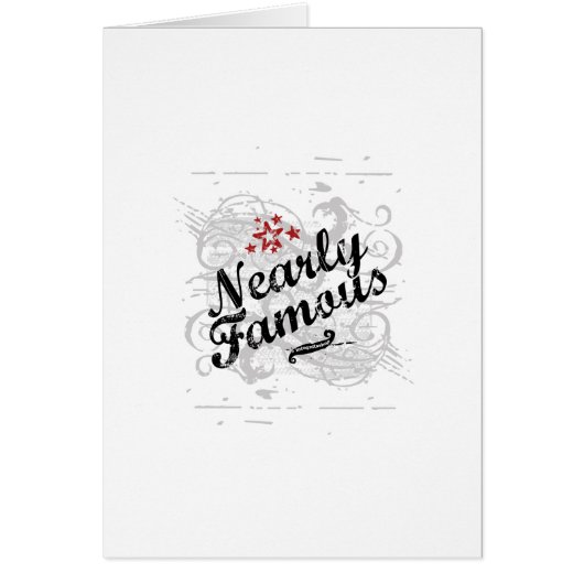 Nearly Famous Cards (Front)