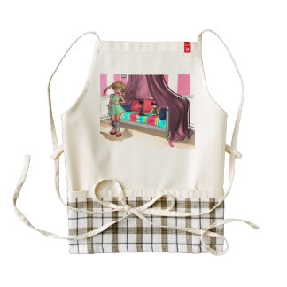 NearMe and Noodles Zazzle HEART Apron