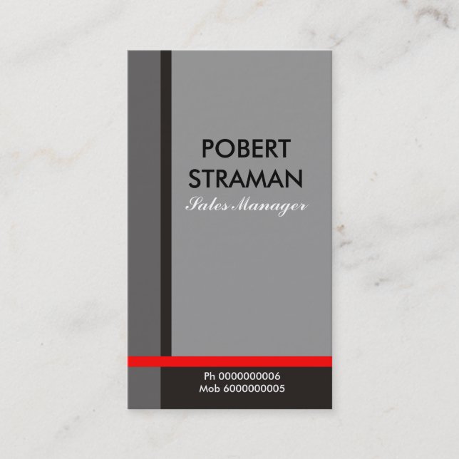 Neat Business Cards (Front)