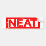 Neat Stamp Bumper Sticker