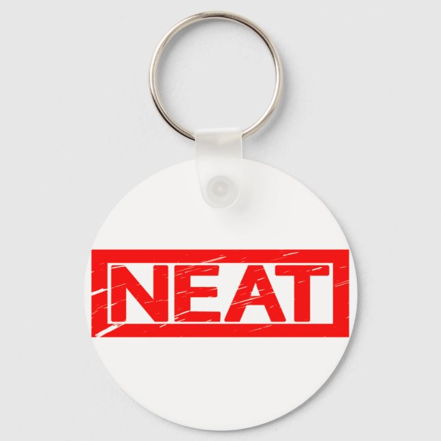 Neat Stamp Keychain (Front)