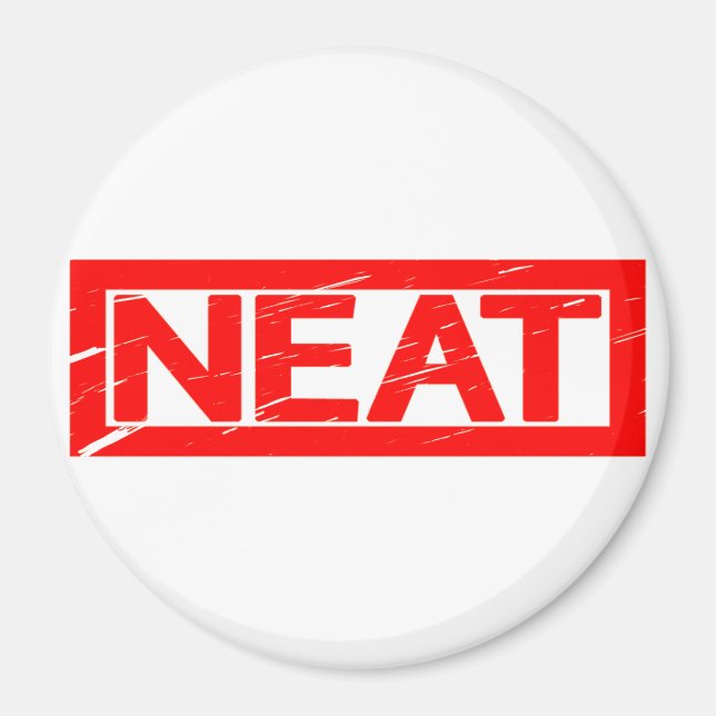 Neat Stamp Magnet (Front)