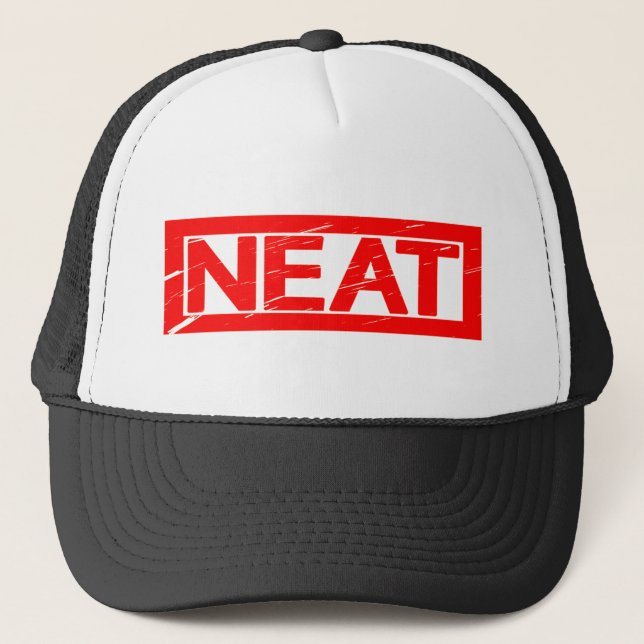 Neat Stamp Trucker Hat (Front)