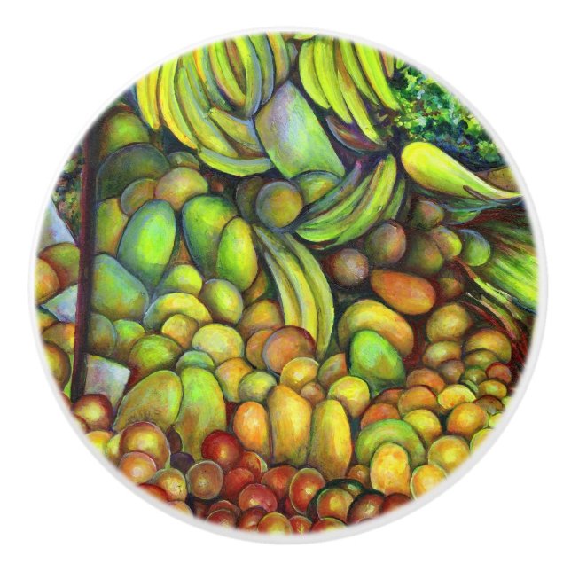 Neat, Sweet and in the Side Pocket, Mexico Ceramic Knob (Front)