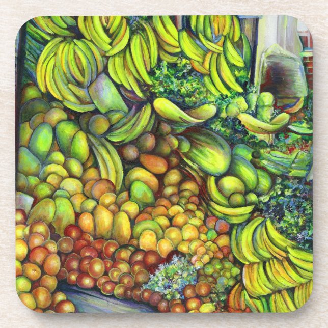 Neat, Sweet and in the Side Pocket, Mexico Drink Coaster (Front)