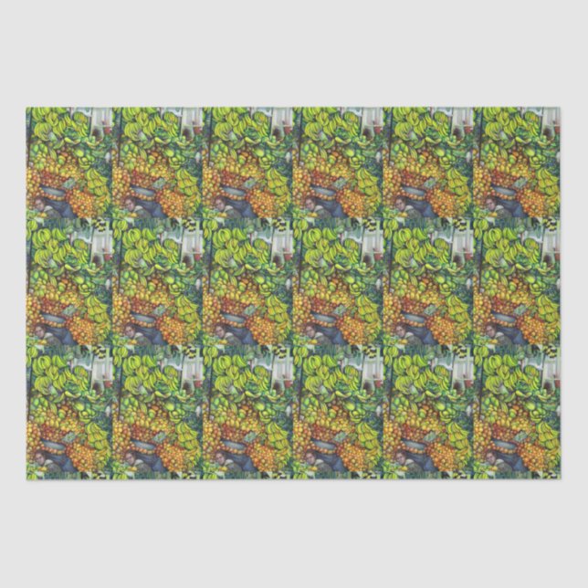 Neat, Sweet and in the Side Pocket, Mexico Tissue Paper (Front)