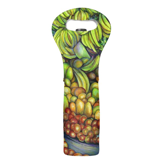 Neat, Sweet and in the Side Pocket, Mexico Wine Bag (Back)