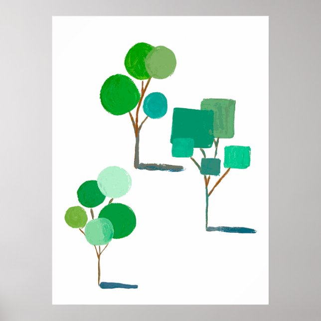 Neat Trees Poster (Front)