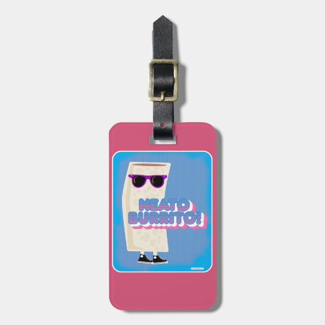 Neato Burrito Luggage Tag (Front Vertical)