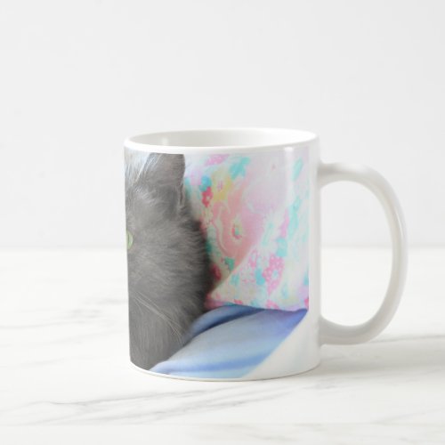 Nebelung cat coffee mug