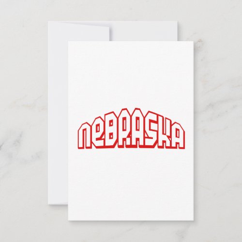 Nebraska Custom Invites