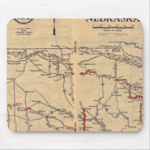Nebraska 2 mouse pad