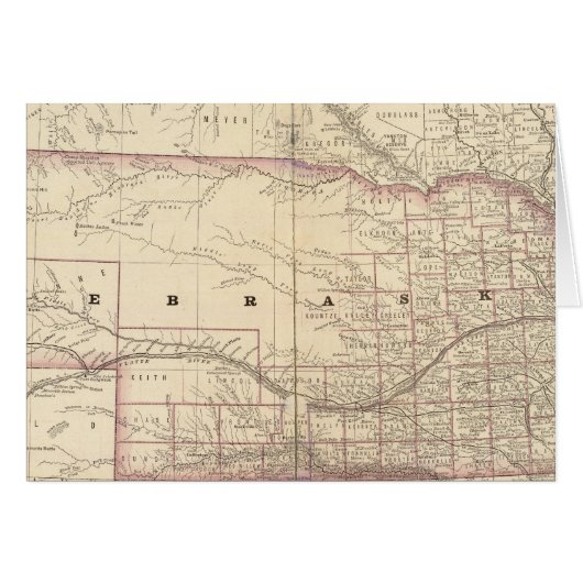 Nebraska 5 cards (Front Horizontal)