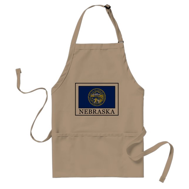 Nebraska Adult Apron (Front)