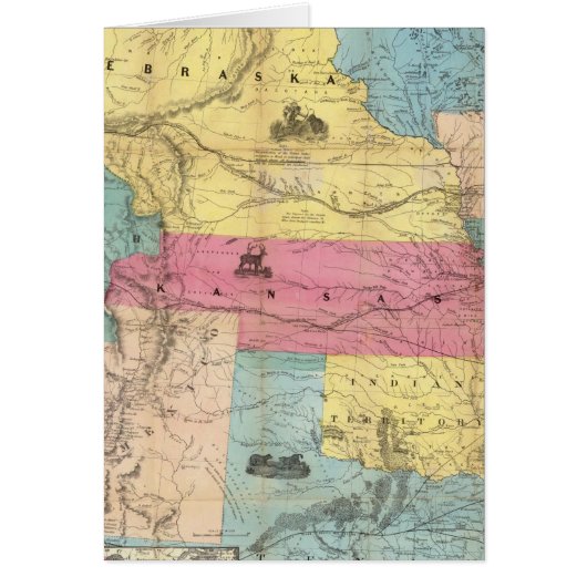 Nebraska and Kansas 3 Cards (Front)