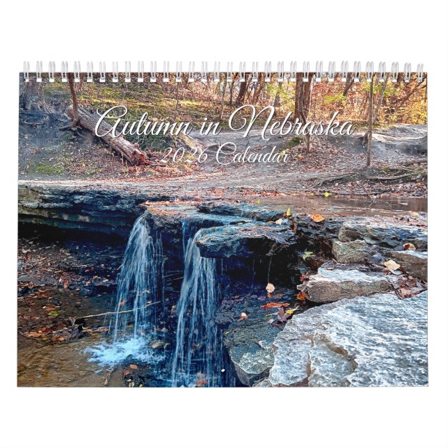 Nebraska Autumn 2026 calendar (Cover)