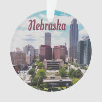 Nebraska City Skyline Omaha