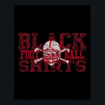 Nebraska Cornhuskers Vintage Blackshirts Football  Poster<br><div class="desc">Nebraska Cornhuskers Vintage Blackshirts Football</div>