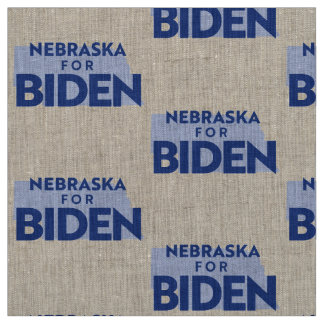 Nebraska For Biden Fabric