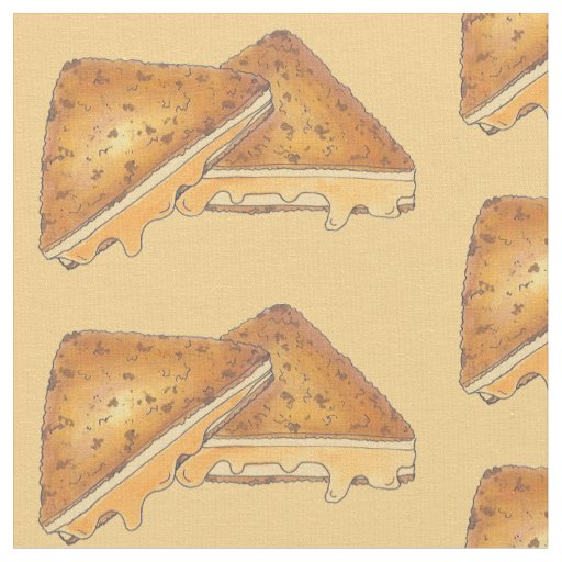 Nebraska Fried Toasted Cheese Frenchees Sandwich Fabric