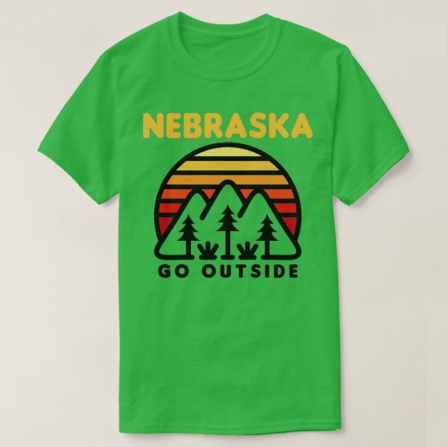 Nebraska Gift  T-Shirt (Design Front)