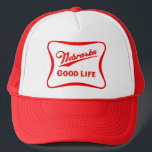 Nebraska Good Life Snapback Trucker Hat<br><div class="desc">Nebraska Good Life Snapback</div>