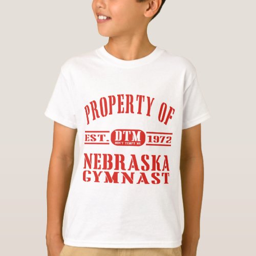 Nebraska Gymnast T_Shirt