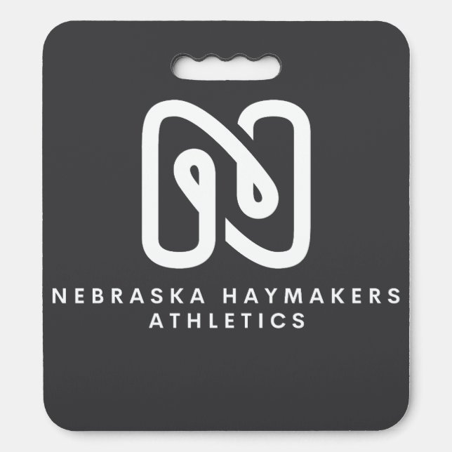 Nebraska Haymakers Stadium Seat Cushion (Front Vertical)