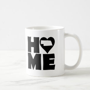 Nebraska Home Heart State Mug or Travel Mug