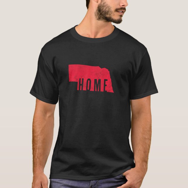 Nebraska Home T-Shirt (Front)