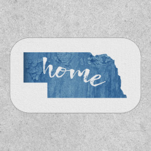 Nebraska Home Wood Grain Patch