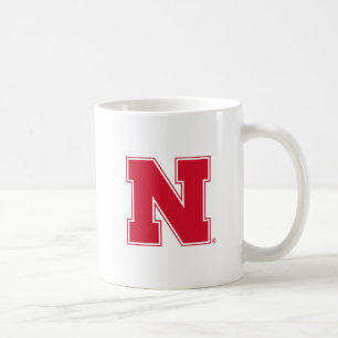 Nebraska Huskers Block N Logo Coffee Mug