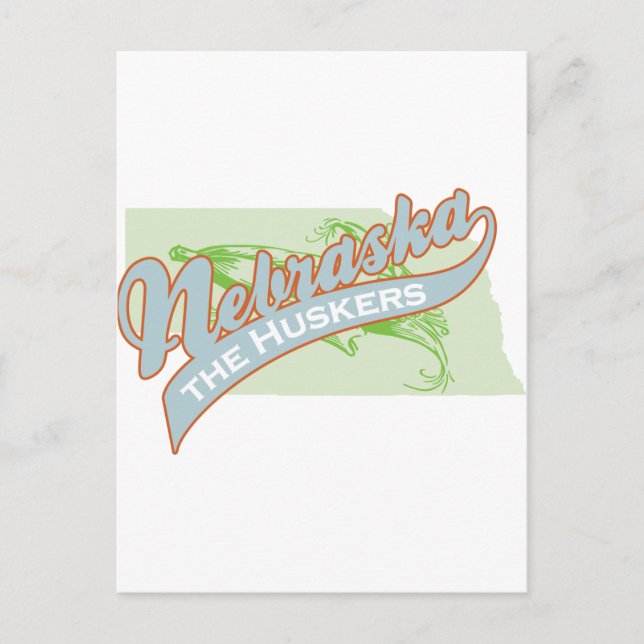 NEBRASKA HUSKERS POSTCARD (Front)