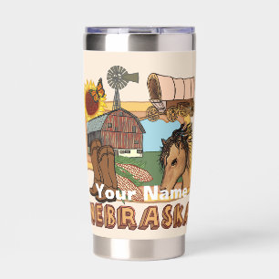 Nebraska Insulated Tumbler