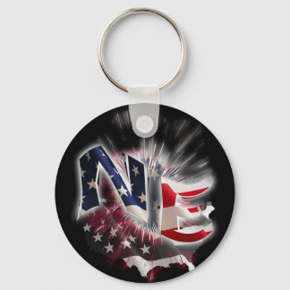 NEBRASKA KEYCHAIN