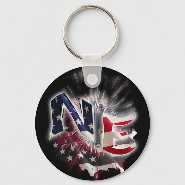 NEBRASKA KEYCHAIN (Front)