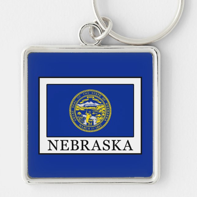 Nebraska Keychain (Front)