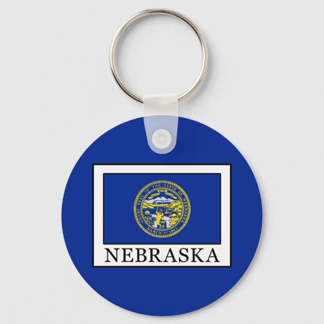 Nebraska Keychain (Front)