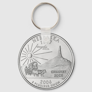 Nebraska Keychain