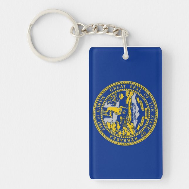 Nebraska Keychain (Front)