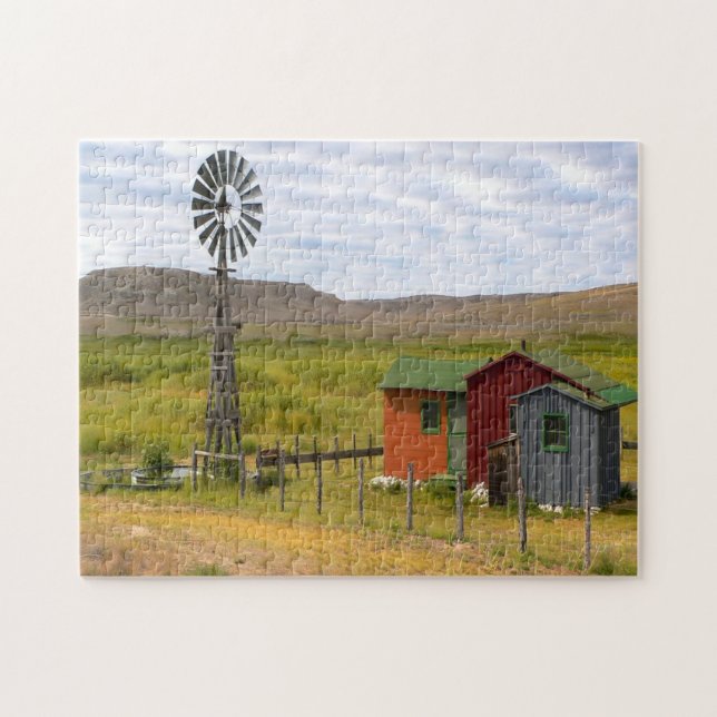Nebraska Landscape. Jigsaw Puzzle (Horizontal)