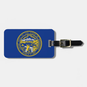 Nebraska Luggage Tag