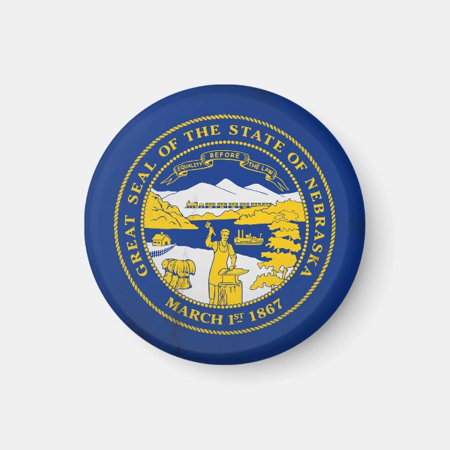Nebraska Magnet (Front)