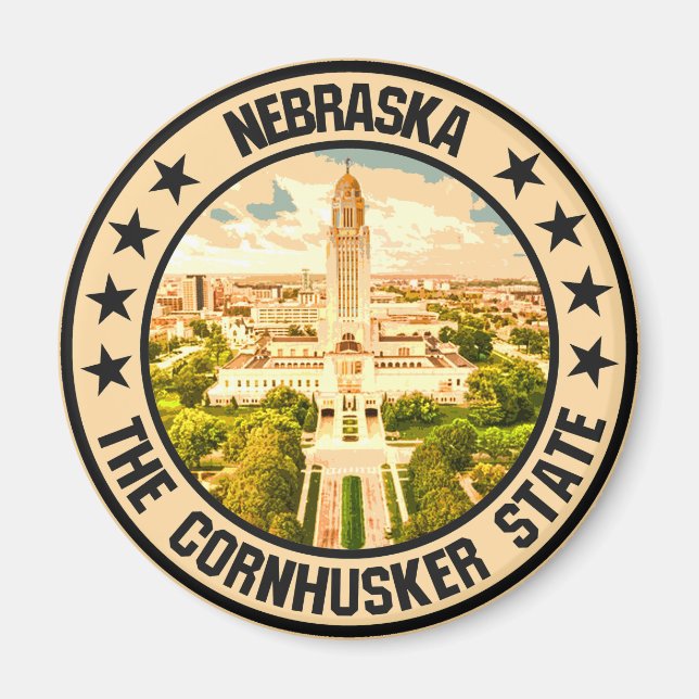 Nebraska                                           magnet (Front)